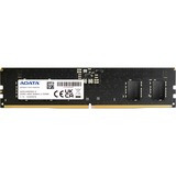 ADATA AD5U48008G-S hukommelsesmodul 8 GB 1 x 8 GB DDR5 288-pin DIMM Fejlkorrigerende kode Sort, 8 GB, 1 x 8 GB, DDR5, 4800 MHz, 288-pin DIMM