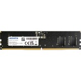 ADATA AD5U48008G-S hukommelsesmodul 8 GB 1 x 8 GB DDR5 4800 Mhz Fejlkorrigerende kode Sort, 8 GB, 1 x 8 GB, DDR5, 4800 Mhz, 288-pin DIMM