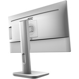 AOC P1 X24P1/GR computerskærm 61 cm (24") 1920 x 1200 pixel WUXGA LED Grå, LED-skærm Sølv, 61 cm (24"), 1920 x 1200 pixel, WUXGA, LED, 4 ms, Grå