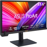 ASUS PA24US, LED-skærm Sort