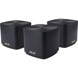 ASUS ZenWiFi Mini XD4 trådløs router Gigabit Ethernet Tri-band (2,4 GHz / 5 GHz / 5 GHz) Sort, Mesh router Sort, Wi-Fi 6 (802.11ax), Tri-band (2,4 GHz / 5 GHz / 5 GHz), Ethernet LAN, Sort, Bærbar router