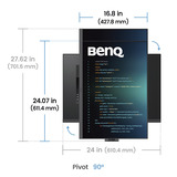 BenQ LED-skærm Sort