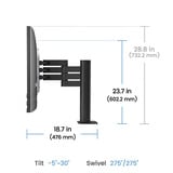 BenQ LED-skærm Sort