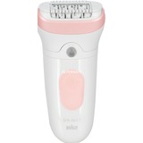 Braun 7500435225151, Epilator Hvid/Rosa