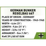 COBI Tysk Bunker Regelbau 667, Bygge legetøj 