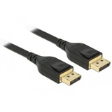 DeLOCK 85661 DisplayPort kabel 3 m Sort Sort, 3 m, DisplayPort, DisplayPort, Hanstik, Hanstik, 7680 x 4320 pixel