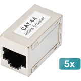Digitus CAT 6A modulær kobling, afskærmet, 5 stk, Keystone modul 