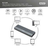 Digitus DA-71156, Drev kabinet aluminium