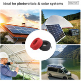 Digitus Solarkabel forlængelse Ø 4mm² PV 1.500Volt 