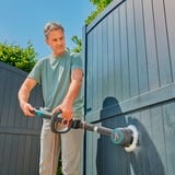 GARDENA Skålbørste-tilbehør, til Akku-Multi-Renser AquaBrush, Vaskebørster grå/Turkis