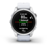 Garmin epix Pro (Gen 2) Standard Edition, SmartWatch Hvid/Sølv
