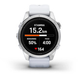Garmin epix Pro (Gen 2) Standard Edition, SmartWatch Hvid/Sølv