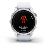 Garmin epix Pro (Gen 2) Standard Edition, SmartWatch Hvid/Sølv