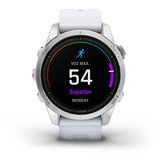 Garmin epix Pro (Gen 2) Standard Edition, SmartWatch Hvid/Sølv