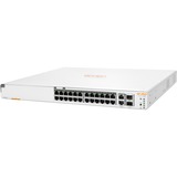 Hewlett Packard Enterprise Aruba Instant On 1960 24G 20p Class4 4p Class6 PoE 2XGT 2SFP+ 370W Administreret L2+ Gigabit Ethernet (10/100/1000) Strøm over Ethernet (PoE) 1U Hvid, Switch Administreret, L2+, Gigabit Ethernet (10/100/1000), Strøm over Ethernet (PoE), Stativ-montering, 1U