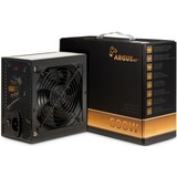 Inter-Tech Argus BPS-600 enhed til strømforsyning 600 W 20+4 pin ATX ATX Sort, PC strømforsyning Sort, 600 W, 100 - 240 V, 47 - 63 Hz, 8/4 A, 100 W, 520 W