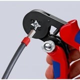 KNIPEX Selvjusterende crimptang 97 53 04 SB, Crimpning værktøj Rød/Blå