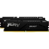 Kingston FURY FURY Beast 32GB 6400MT/s DDR5 CL32 DIMM (Sæt med 2) Black EXPO, Hukommelse Sort, 32 GB, 2 x 16 GB, DDR5, 288-pin DIMM, Sort
