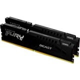 Kingston FURY FURY Beast 32GB 6400MT/s DDR5 CL32 DIMM (Sæt med 2) Black EXPO, Hukommelse Sort, 32 GB, 2 x 16 GB, DDR5, 288-pin DIMM, Sort