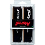 Kingston FURY FURY Beast 32GB 6400MT/s DDR5 CL32 DIMM (Sæt med 2) Black EXPO, Hukommelse Sort, 32 GB, 2 x 16 GB, DDR5, 288-pin DIMM, Sort