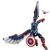LEGO Byg selv-figur af den nye Captain America, Bygge legetøj Byggesæt, 8 År, Plast, 359 stk, 435 g