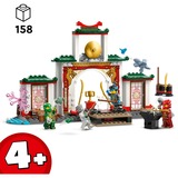 LEGO NINJAGO Spinjitzu-ninjatempel, Bygge legetøj Byggesæt, 4 År, Plast, 158 stk, 537 g