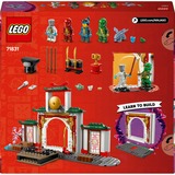 LEGO NINJAGO Spinjitzu-ninjatempel, Bygge legetøj Byggesæt, 4 År, Plast, 158 stk, 537 g
