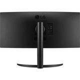 LG 34WR55QK, LED-skærm Sort