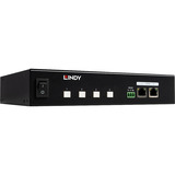 Lindy 4 Port IPower Switch, Strømskinne Sort