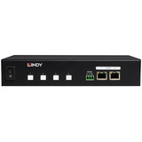 Lindy 4 Port IPower Switch, Strømskinne Sort