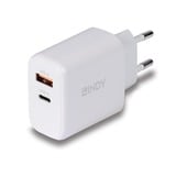 Lindy 73428, Oplader Hvid