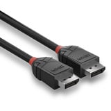 Lindy DisplayPort 1.2 kabel, Black Line Sort