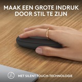 Logitech Pebble Mouse 2 M350s, Mus grafit