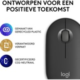 Logitech Pebble Mouse 2 M350s, Mus grafit