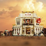 Lumibricks Western Bank Heist, Bygge legetøj 