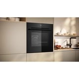 Neff N 30 B2CCJ7AK3 ovn 71 L Sort Medium, Elektrisk ovn, 71 L, 71 L, 30 - 275 °C, Hydrolytisk + pyrolytisk