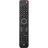 One for all Evolve TV fjernbetjening IR trådløs Tryk på knapper, Fjernbetjeningen Sort, TV, IR trådløs, Tryk på knapper, Sort