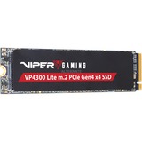 Patriot SSD 4TB 7400/6400 VP4300 Lite M.2 PAT PCIe, Solid state-drev Sort