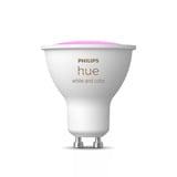 Philips Hue GU10 - spot - 1-pak, LED-lampe Philips Hue White and Color ambiance GU10 - spot - 1-pak, Bluetooth/Zigbee, LED, GU10, GU10, 2000 K, 6500 K