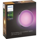 Philips Hue White & Color Ambiance Daylo Udendørs Væglampe, LED lys Sølv