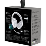 Razer Barracuda X, Gaming headset Hvid