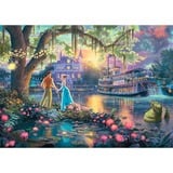 Schmidt Spiele Thomas Kinkade Studios: Disney Dreams Collection - Prinsessen og Frøen, Puslespil 