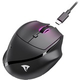 Sharkoon OfficePal M25W, Mus Sort