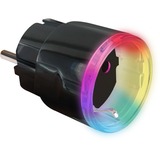 Shelly Plus Plug S, Switched stikkontakt Sort