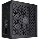 SilverStone HELA 1000Rz, PC strømforsyning Sort