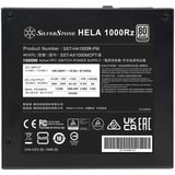 SilverStone HELA 1000Rz, PC strømforsyning Sort