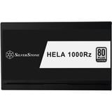 SilverStone HELA 1000Rz, PC strømforsyning Sort