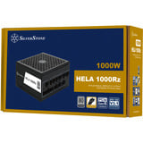 SilverStone HELA 1000Rz, PC strømforsyning Sort