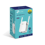 TP-Link RE305 netværk forlænger Netværksgentager Hvid 10, 100 Mbit/s, Repeater Hvid, Netværksgentager, 867 Mbit/s, 10,100 Mbit/s, Windows 10, Windows 7, Windows 8, Windows 8.1, Windows 98SE, Windows NT, Windows XP, Intern, 17 dBm