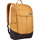 Thule Lithos TLBP-116 Wood Thrush/Black rygsæk Sort, Brun Polyester, Notebook Gul/Sort, By, 39,6 cm (15.6"), Notebook rum, Polyester